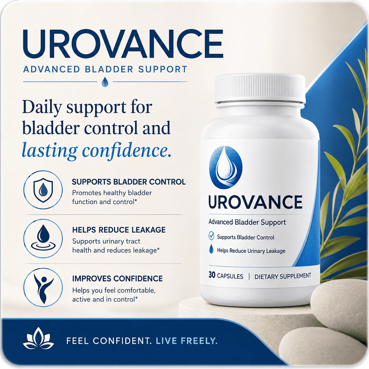 Urovance Natural Weight Management Supplement Bottle
